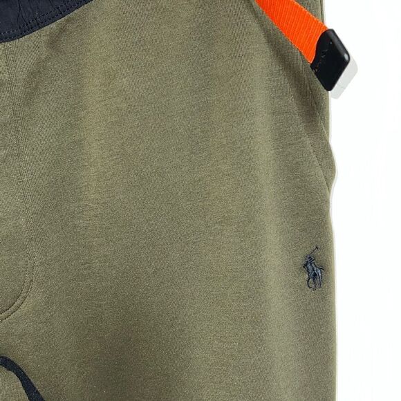Polo Ralph Lauren Double Knit Cargo Sweatpants in Company Olive Green Mens L - Picture 14 of 15